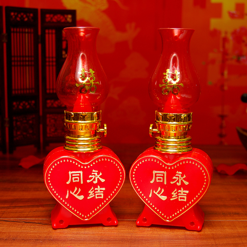 结婚婚房创意用品LED电子蜡烛灯洞房花烛婚庆电蜡烛浪漫全国包邮