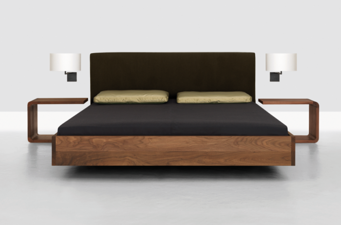 25板式床图片卧室新款板式组合家具图片板式家具画册设计印刷素材