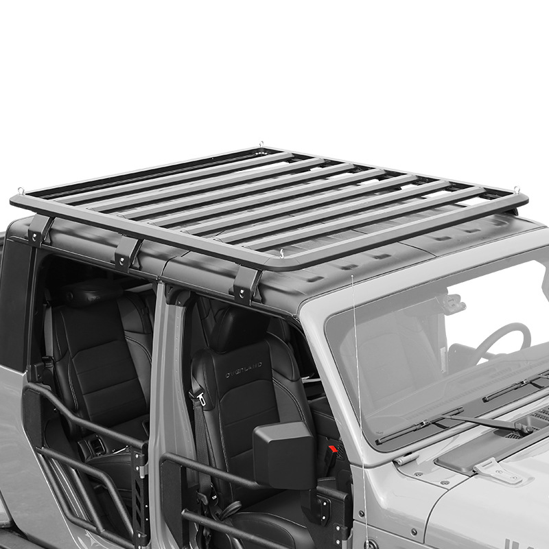 美国热卖 2018+JL 牧马人 组装式 安装简单 车顶行李框 行李架