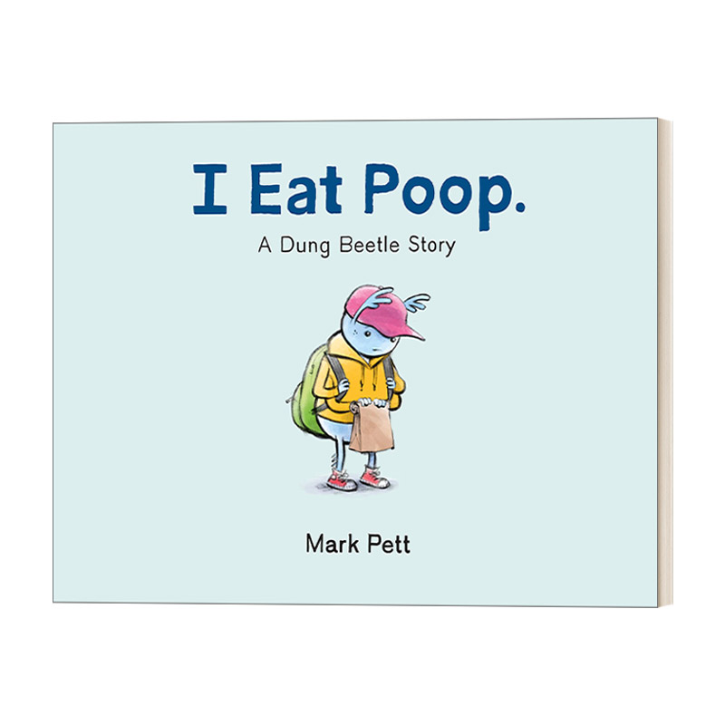 I Eat Poop. : A Dung Beetle Story 屎壳郎的故事 精装绘本进口原版英文书籍