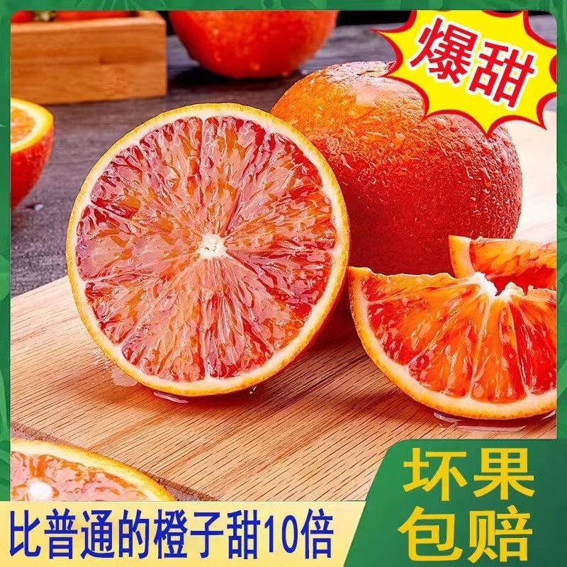塔罗科玫瑰血橙正宗新鲜水果剥橙子孕妇当季果冻橙整箱阳光果园