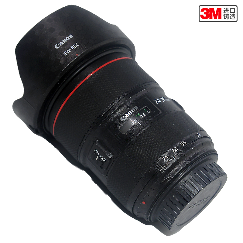 佳能EF2470f2.8LIIUSM镜头微单相机美保护3M贴纸矩阵本膜贴贴膜
