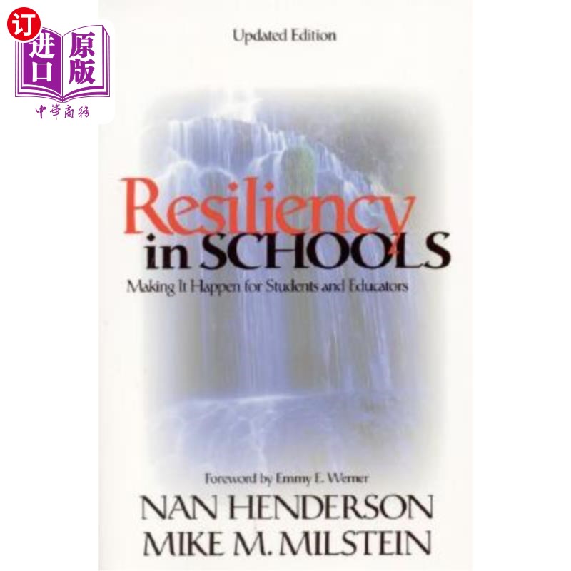 海外直订Resiliency in Schools: Making It Happen for Students and Educators 学校的弹性:让它成为学生和教育工作者