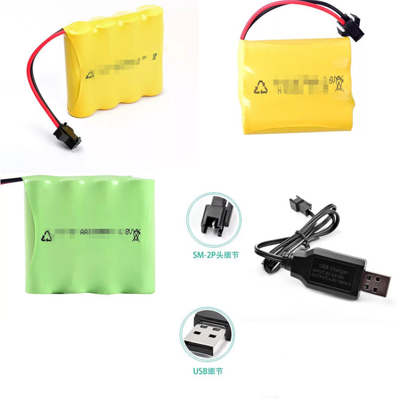 奥海工程车  遥控工程车电池。充电USB线 挖掘机充电电池