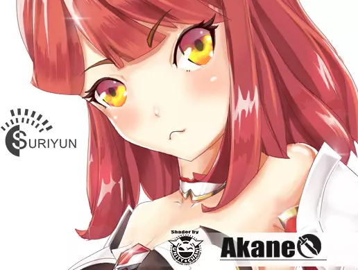 Unity 日系卡通动漫美少女泳装制服二次元人物动画模型 Akane U3D