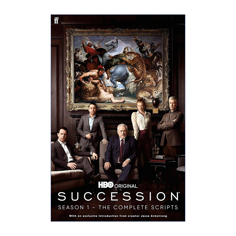 英文原版 Succession Season One 继承之战第一季 电视剧本 HBO热门商战美剧 英文版 进口英语原版书籍