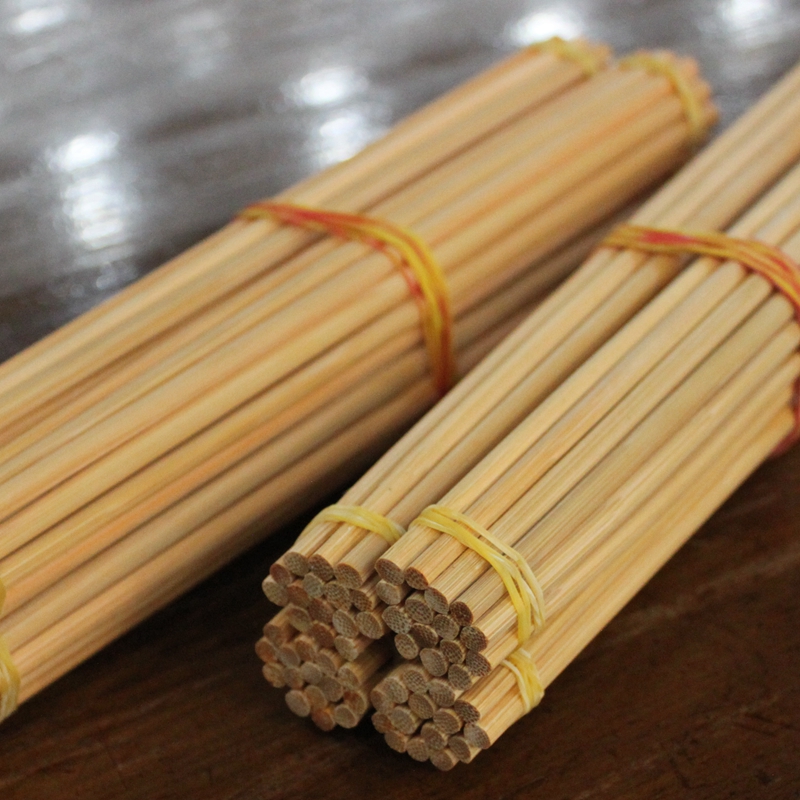 竹筷子手工制作竹筷无漆无腊饭馆餐厅家用筷子天然环保民族手工筷