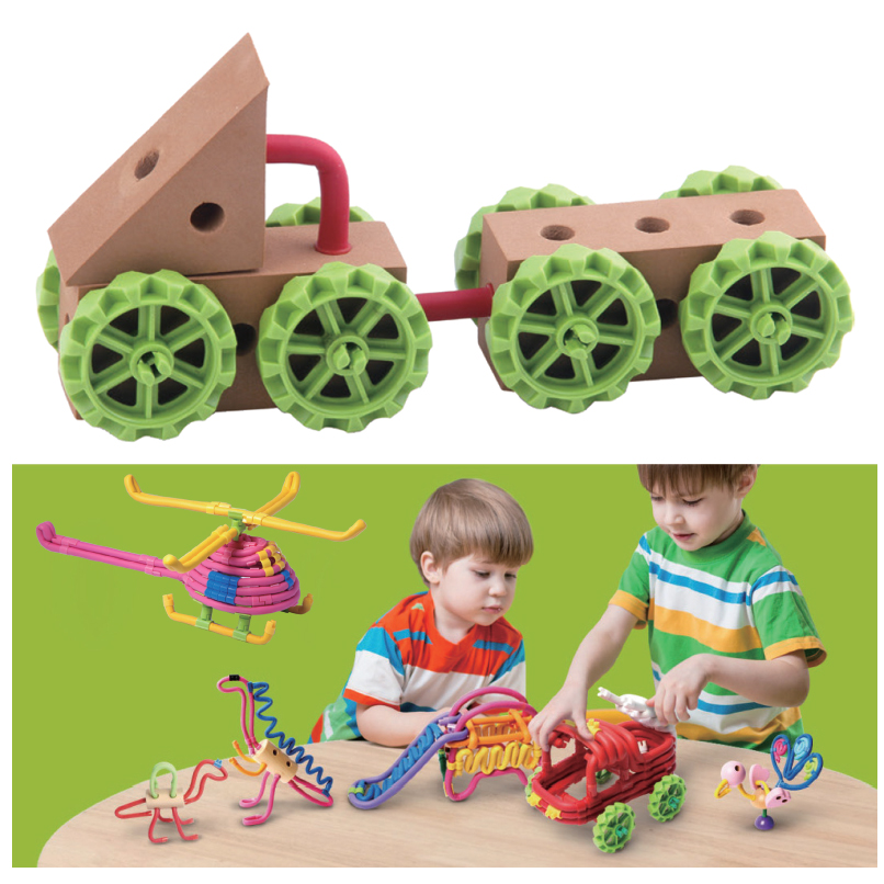 七色花幼教 扭扭魔法棒 幼儿园美术创意DIY手工制作材料儿童玩具