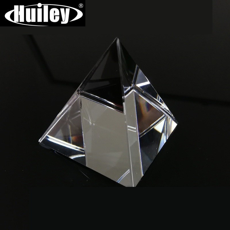 Prism Optical Glass Crystal Pyramid 40mm Height Rectangular