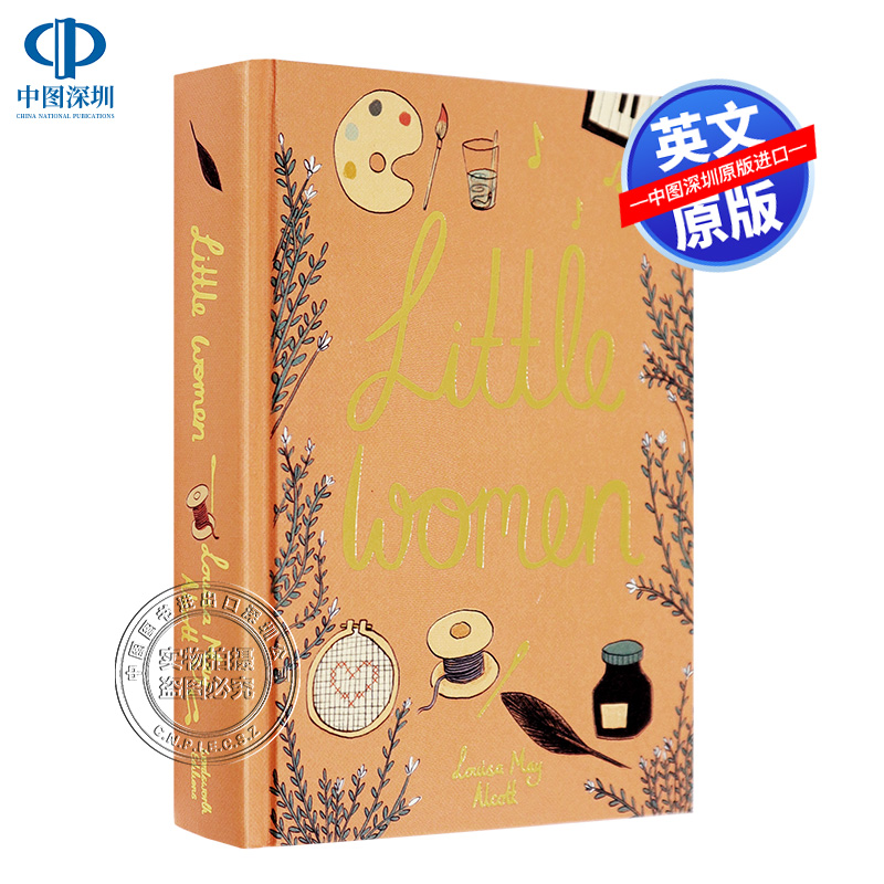 英文原版 Little Women 小妇人 精装收藏版 世界经典儿童文学小说 Wordsworth 青少年课外英语阅读故事书读物