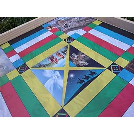 Jamaican Ludo Christianity Edition (Ludi) | 2ft x 2ft Sin