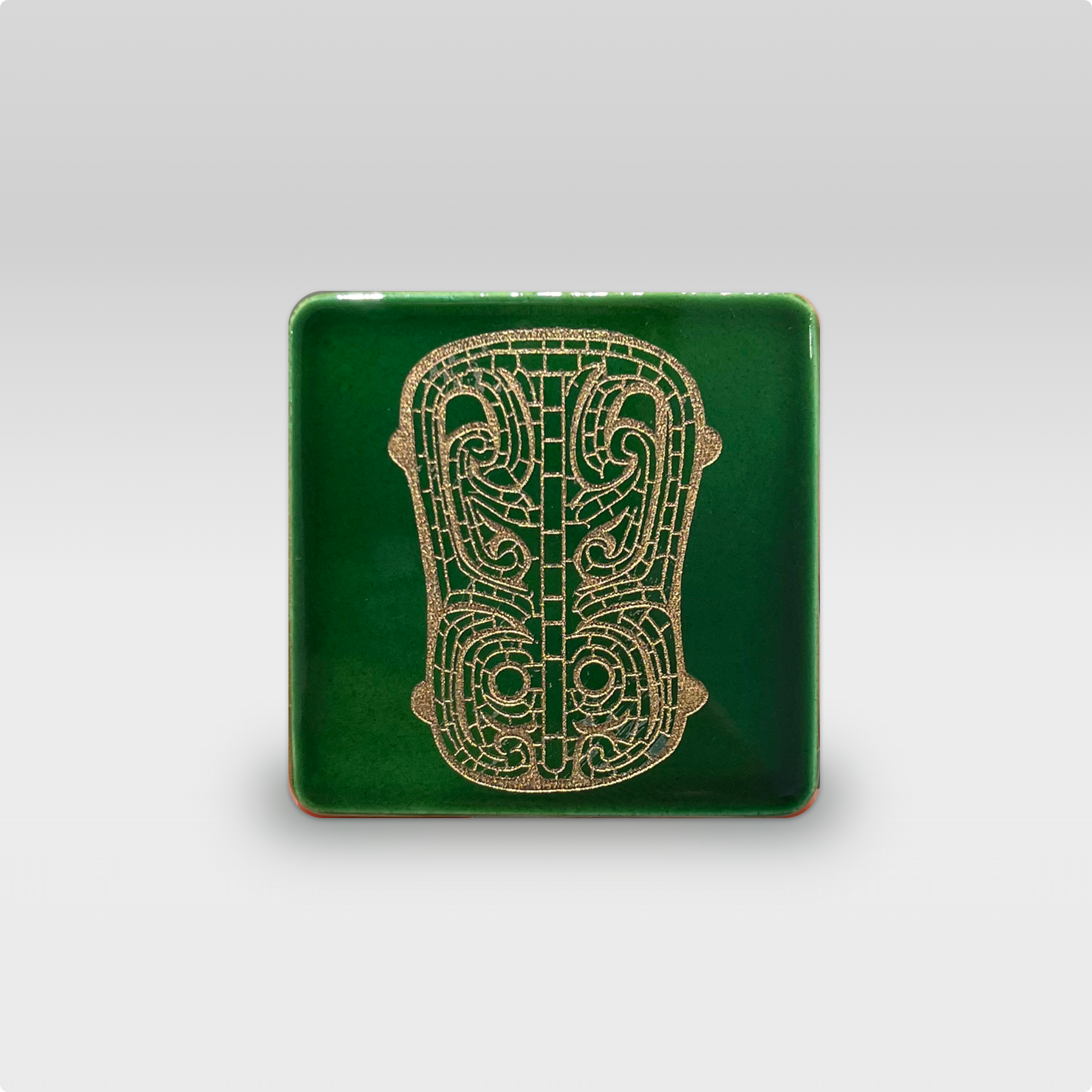 最早的中国二里头夏都遗址博物馆绿松石镶嵌铜牌唐三彩陶瓷冰箱贴