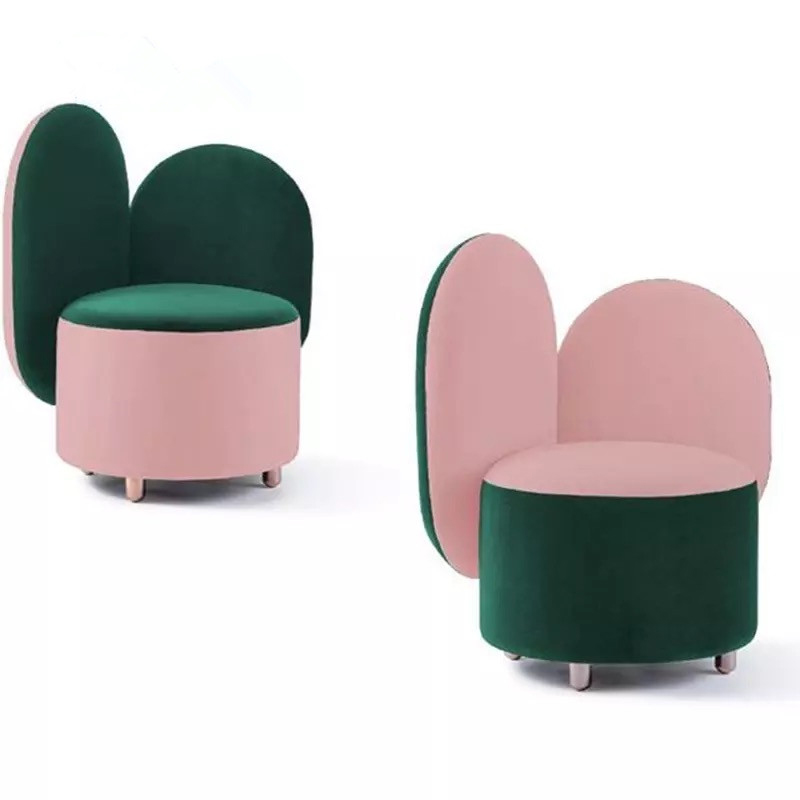 北欧单人沙发椅客厅休闲沙发轻奢单人椅设计师仙人掌椅高靠背椅子