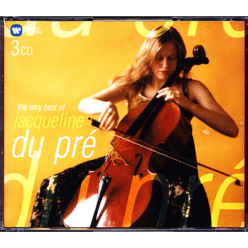 原版进口 Jacqueline du Pre 杜普蕾 大提琴曲精选 CD 古典音乐
