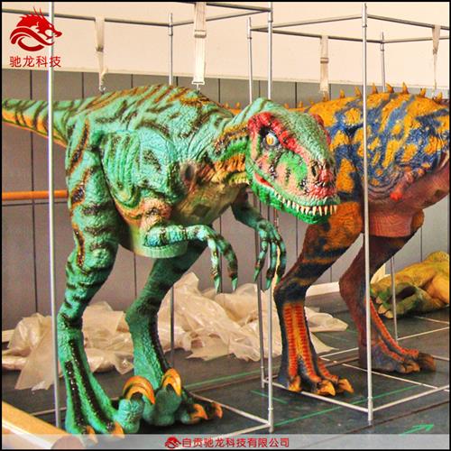 橡胶恐龙皮套商场公园真人装扮大型恐龙模型藏人恐龙皮套衣