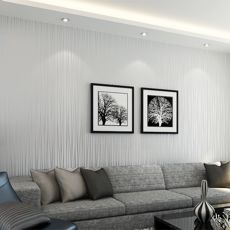浅灰色3D素色硅藻泥浮雕墙纸 卧室客厅宿舍寝室 简约纯色自粘壁纸