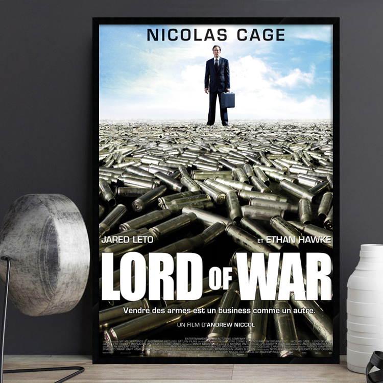 Lord of War 战争之王 经典电影海报装饰画尼古拉斯凯奇影院挂画
