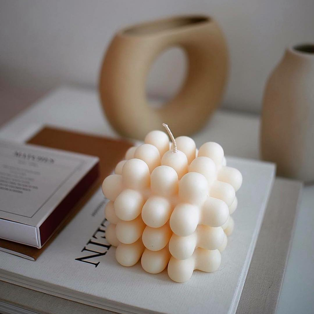 Andrej Urem 纽约INS网红当代艺术建筑雕塑造型3D蜡烛软装摆件
