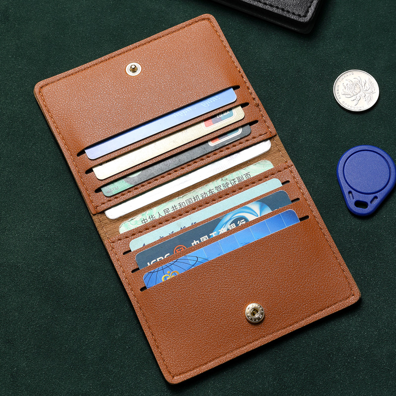 卡包超薄小巧银行证件卡套驾驶证小钱包简约轻薄款防消磁卡片夹
