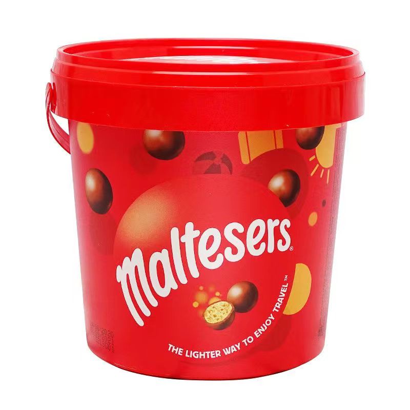 玛氏巧克力澳洲麦提沙进口麦丽素465g桶装纯可可脂麦丽素巧克力