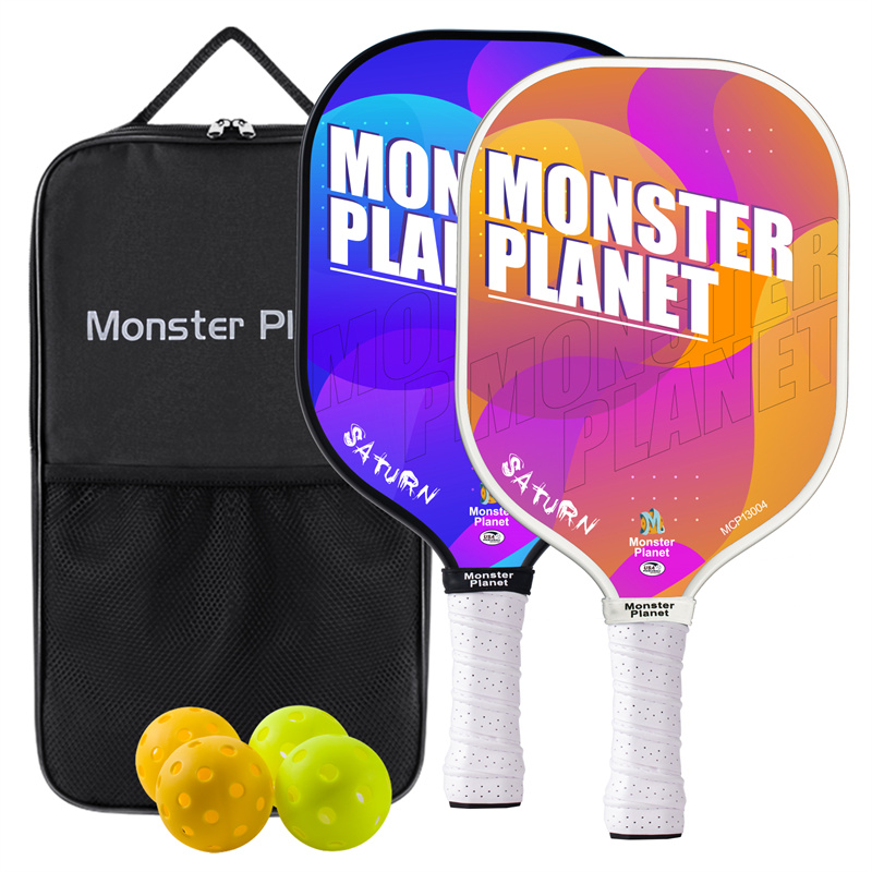 美国怪兽星球碳纤维匹克球拍USAPA认证MonsterPlanet土星球包套餐