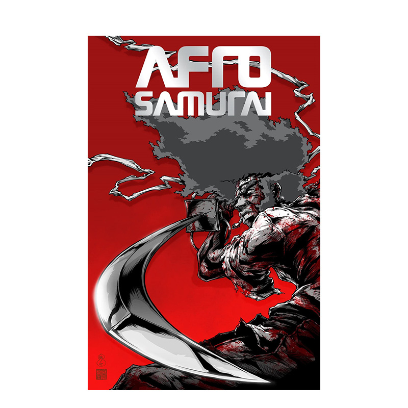 【预售】英文漫画 爆炸头武士 卷1 Afro Samurai Vol.1 图像小说 正版进口书籍 Titan Books 善本图书