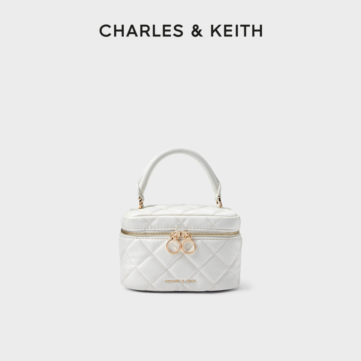 【母亲节礼物】CHARLES&KEITH女包CK2-80781893-2拼色链条斜挎包