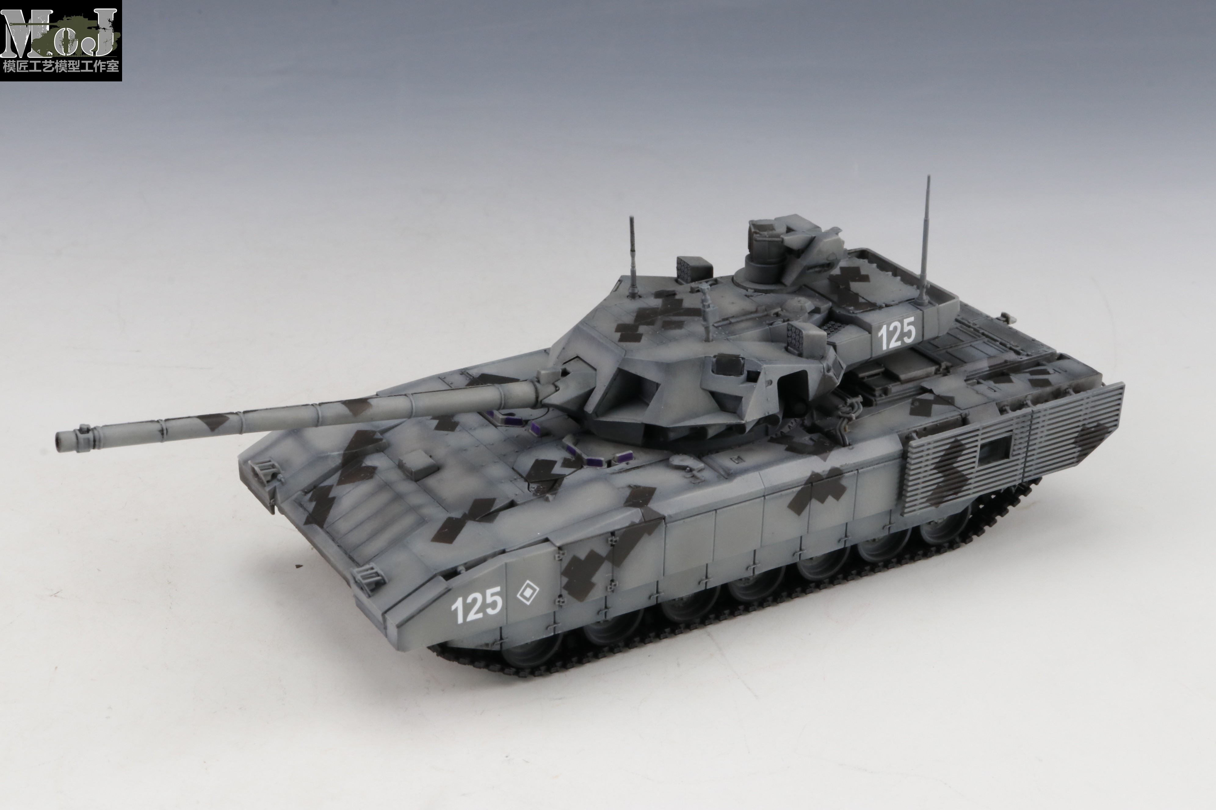 【模匠】红星 5056 1/72 俄罗斯 T-14 阿玛塔主战坦克 成品代工