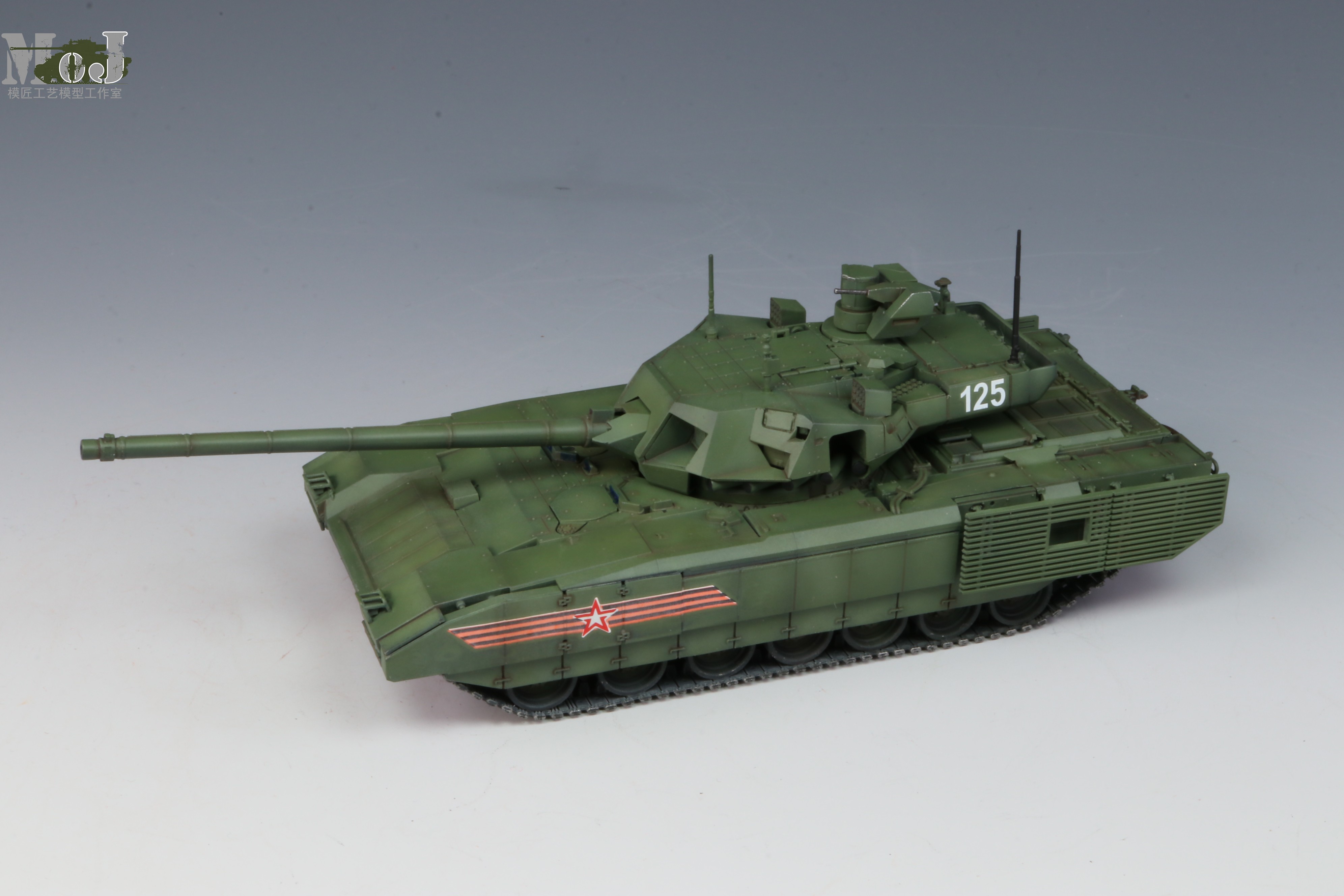 【模匠】1/72红星5056俄罗斯 T-14Armata阿玛塔主战坦克 成品代工