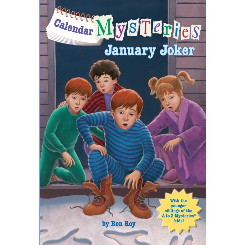 月份的秘密：1月的扑克牌 Calendar Mysteries #1：January Joker 儿童文学 章节书 悬疑探险 550L 月份的故事 7~12岁 英文原
